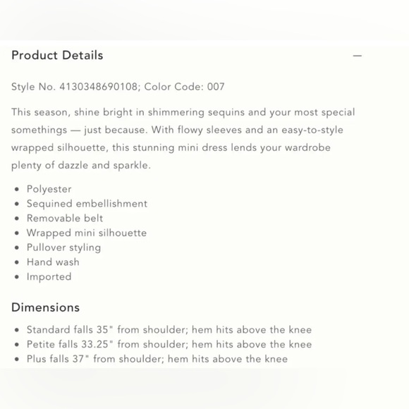 Anthropologie - Lizabette Wrap Dress -Orange Sequins - Picture 3 of 6